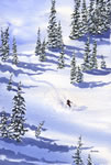 skier 24 KendraArt